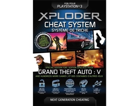 Xploder Cheats Gta 5 Acessórios Ps3 E-CONCEPT