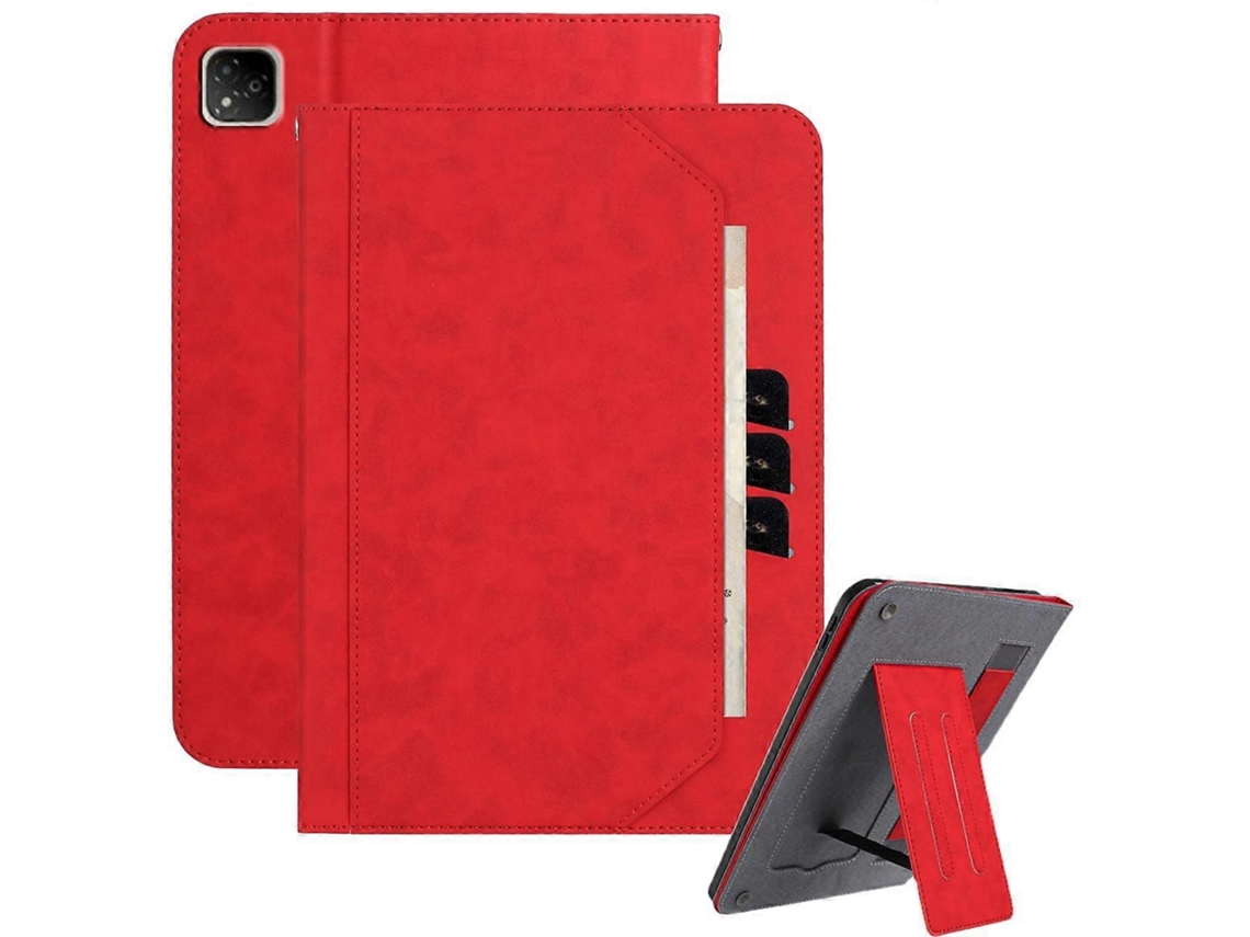 Capa de couro com alça de pulso multifuncional Webake para tablet Infinix Xpad 11 2024