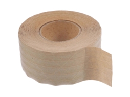 1 Rolo de Fita Adesiva de Vedação Ativada por Água, Fita Kraft para Embalagem, Fita Adesiva Multiuso. GOKOCO