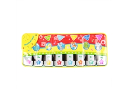 Mali tapete Piano Musical Infantil Portátil Early Education Brinquedo Teclado Sem Bateria