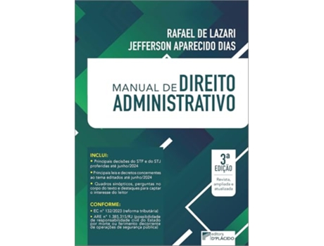 Livro Manual De Direito Administrativo de Rafael De Lazari (Português)