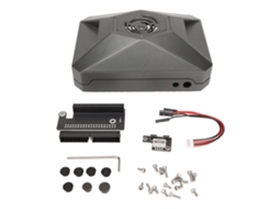 Capa Para Placa De Desenvolvimento Jetson Nano, Capa De Proteção De Alumínio Com Adaptador Gpio Cinza