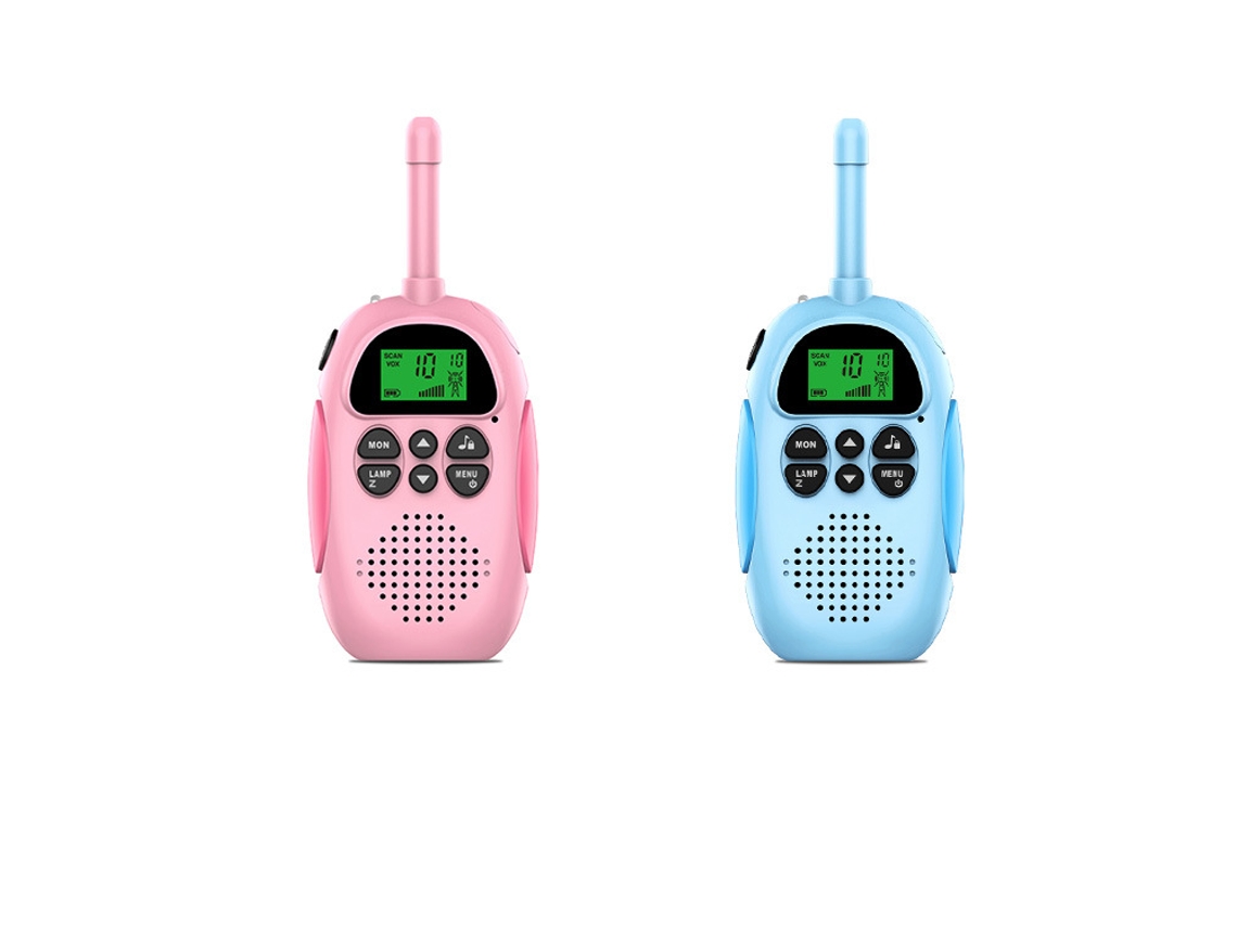 Walkie Talkies Para Crianças, Walkie Talkies Recarregáveis Com 16 Canais 2 Brilvibera