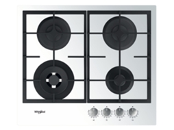 Aktl629/Wh Placa Branco Embutido 59 Cm Gás 4 Zonas WHIRLPOOL