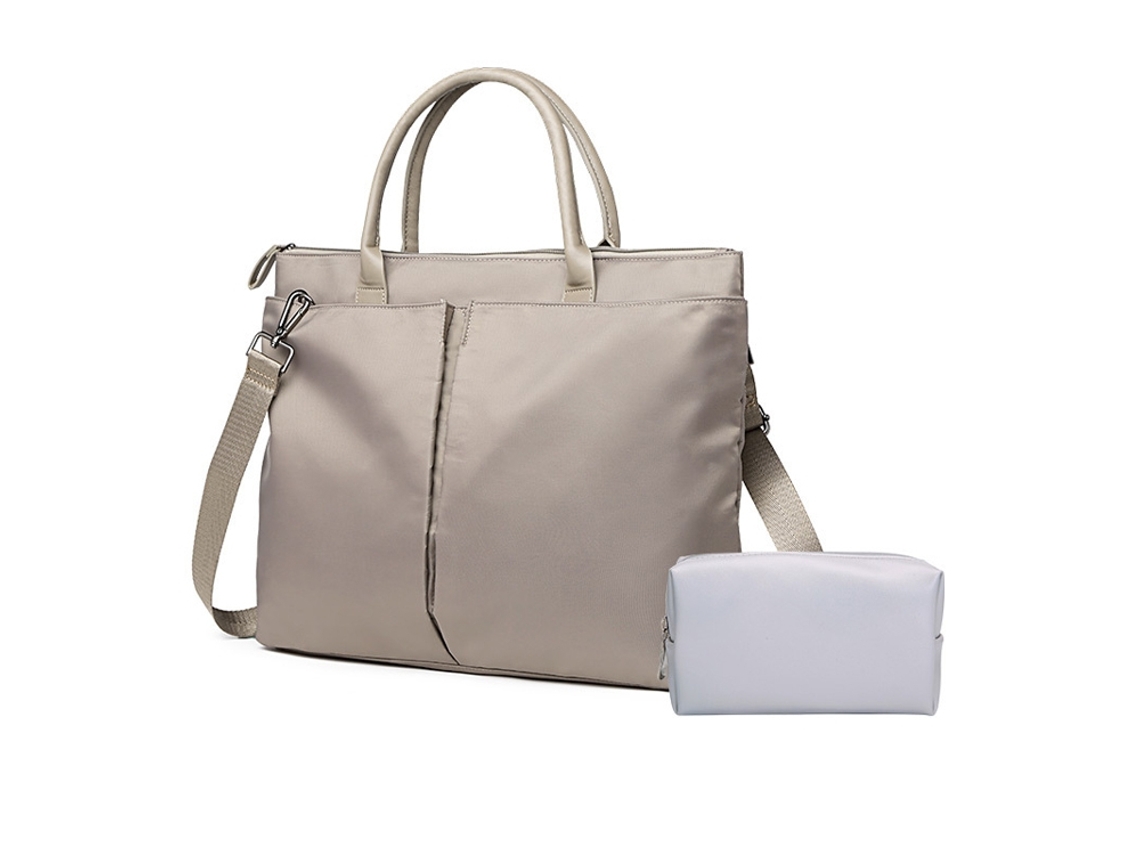 Mala de Ombro HALINUIA para Portátil Grande 39 Cm Oxford Antifurto (resistente À Água, Amortecimento, 15,6")
