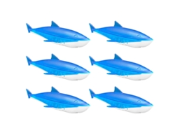 Limpador De Umidificador Tubarão E Peixe, Desmineralizador Flutuante Tubarão E Peixe Compatível Com Todos Os Umidificadores E Aquários( Pacote Com 6)