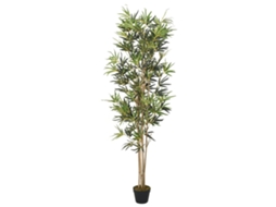 Vidaxl Árvore De Bambu Artificial 1104 Folhas 180 Cm Verde