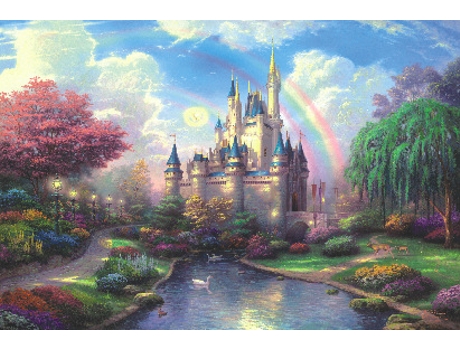 Quebra-Cabeças Castelo de Fantasia 1000 Peças (Idade Mínima: 15 anos)