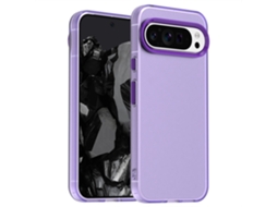 Adequado Para Capas De Celular Google Com Airbag Anti-queda.versão Padrão Roxa série Skin-feel Shield - Pixel9