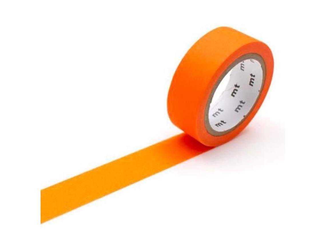Lurelia Fita Crepe Laranja Fosca Lisa 15 Mm 7 M