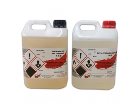 Verniz de Chão Brilhante 2-Componentes R-5 5Lt+5Lt