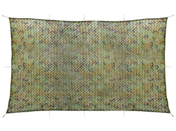Rede camuflagem VIDAXL Verde Tecido ( 3x5 m)