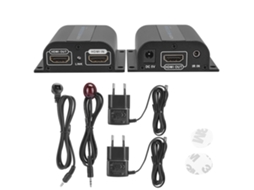 Extensor De Cable Hd Para Rj45 Com Saída De Loop Infrarrojo Ir 60m Lkv372pro