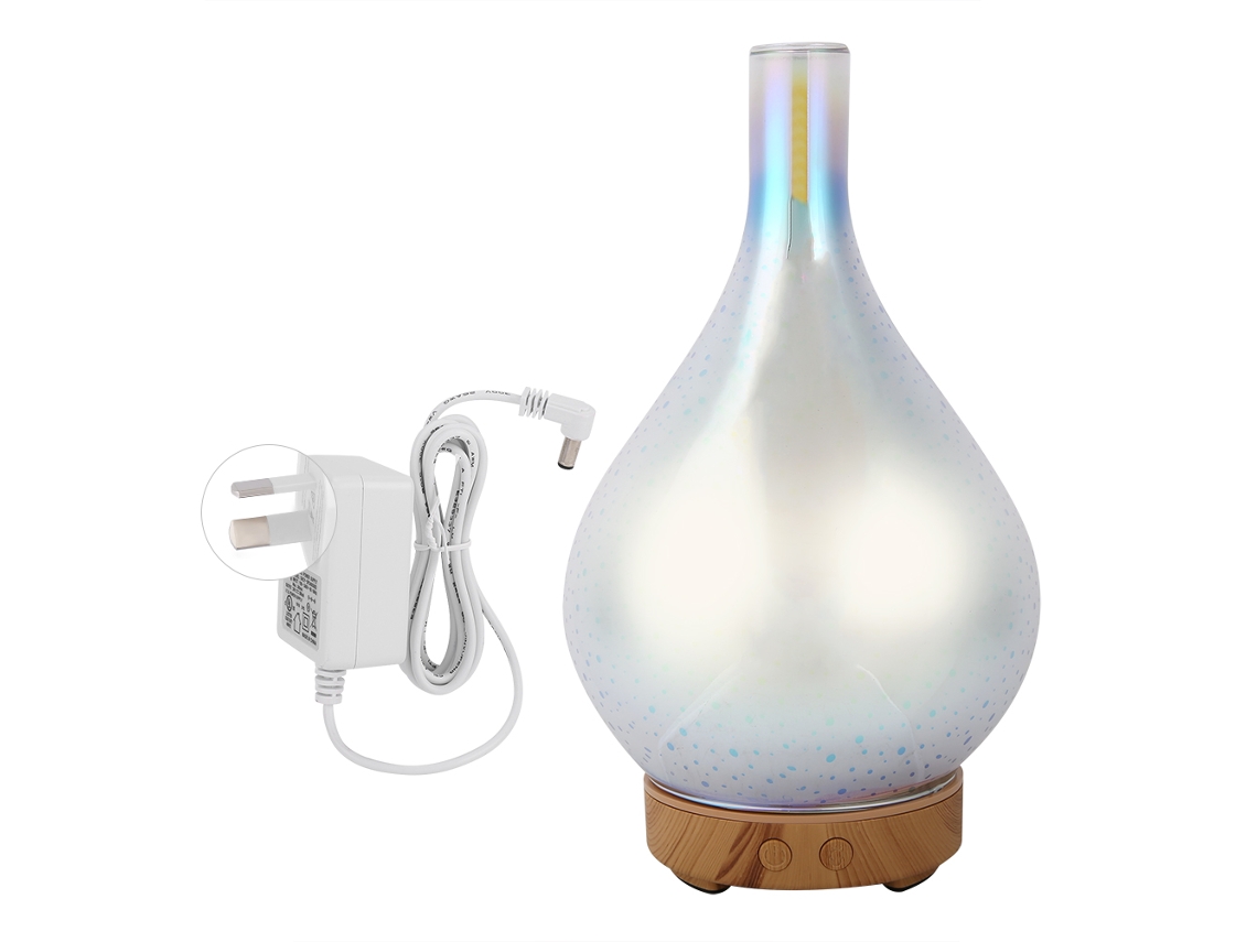 Umidificador ultrassônico de aromaterapia de 100 ml com luz noturna LED (plugue australiano)