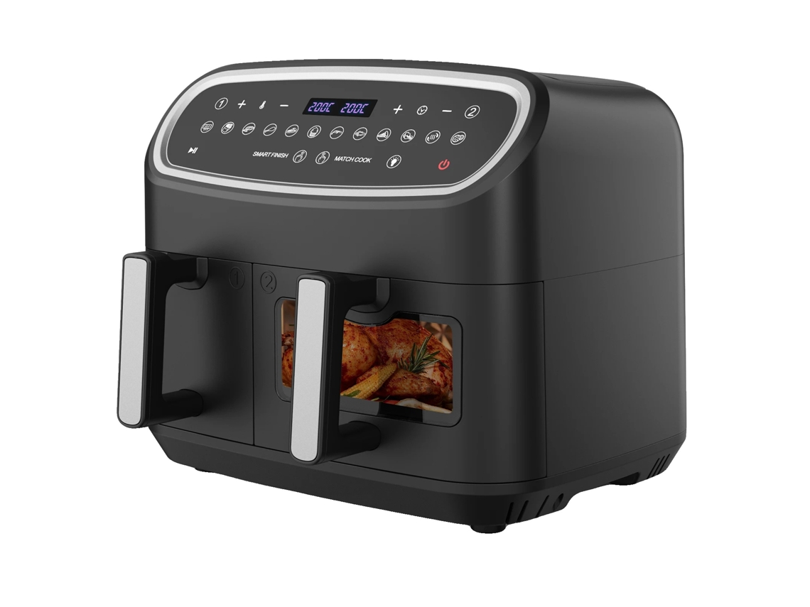 Fritadeira Elétrica, Capacidade De 10l, Display Led Inteligente, Preto, Ue