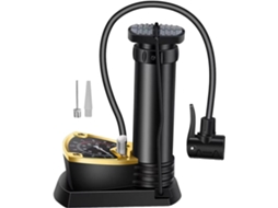 Bomba De Pé Para Pneus De Bicicleta. Compressor/inflador Portátil Compacto.