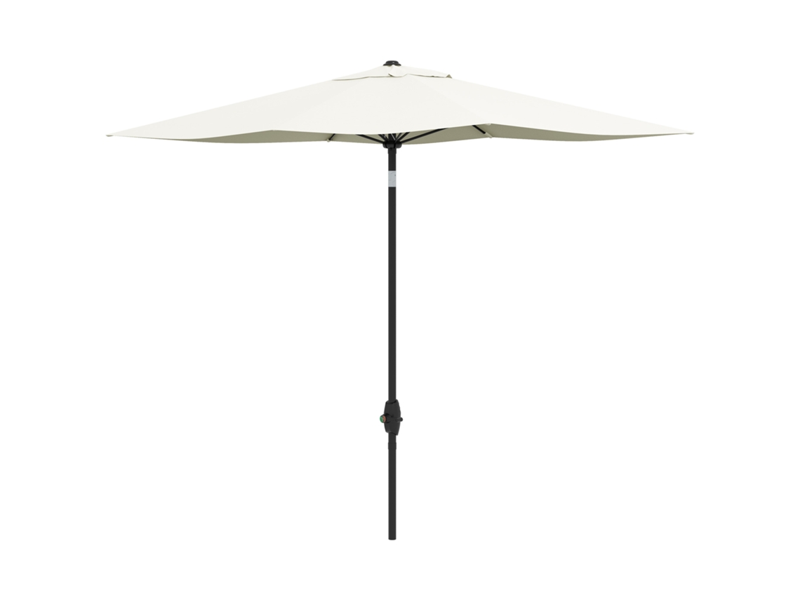 Parasol 3x2 M Bege (ajustável, Alumínio, Uv50+, Proteção Solar)