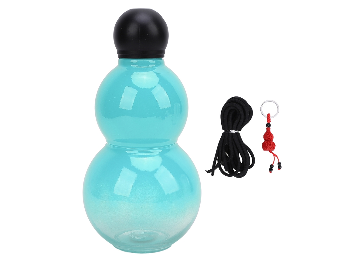 Garrafa de Água Gourd 800ml Azul Pp Pc Plástico