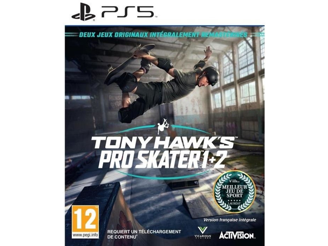 Jogo Pro Skater 1 2 de Tony Hawk para Ps5