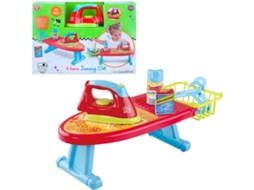 Kit Eletrodomésticos PLAYGO ferro de engomar e tábua com acessórios (48,5x17,5x13,5 cm - 2 anos)
