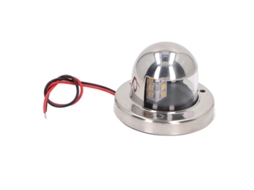 Luz De Âncora De Barco 12v Dc Led Branco 135° Ip66 À Proa Navegação Visibilidade 2nm Iate Pontoon