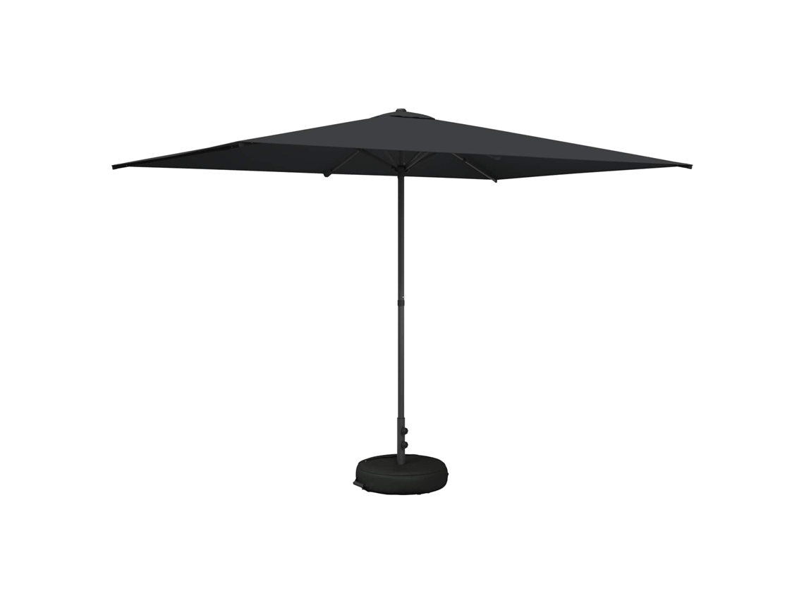 Maison Exclusive - Parasol De Jardim Com Base 200 X 300 Cm Poliéster Retangular