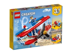 LEGO Creator 3-In-1: Avião de Acrobacias Daredevil - 31076 (Idade mínima: 7 - 200 Peças)