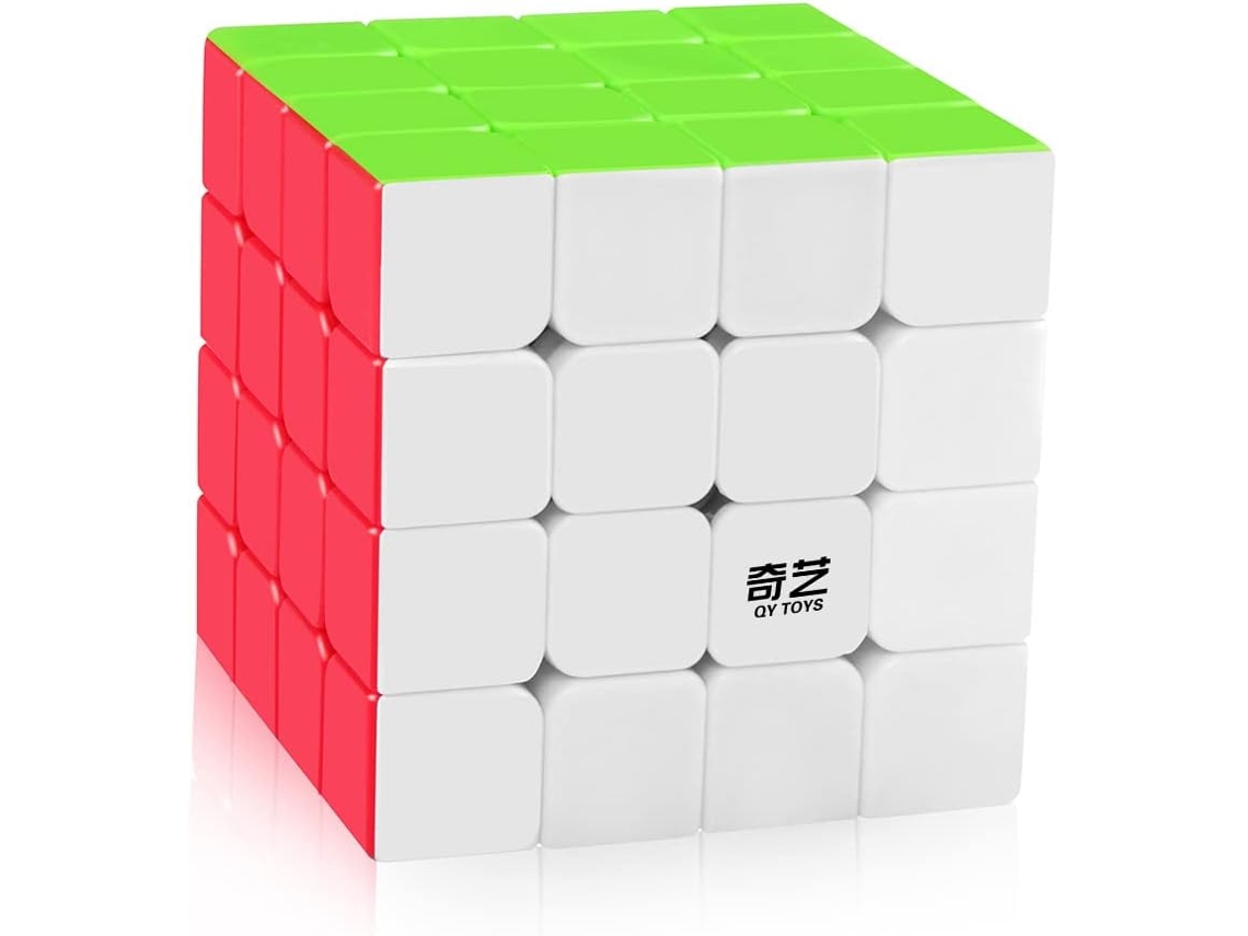 Cubo Mágico Qytoys Qiyuan S 4x4 Sem Adesivos 4x4x4 Educativo