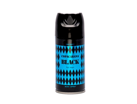 Desodorizante Spray Jean Marc Copacabana Black Para Homens, 150ml