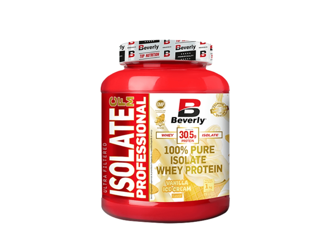 Isolate Cfm Professional - 1kg Baunilha Da Beverly Nutrition