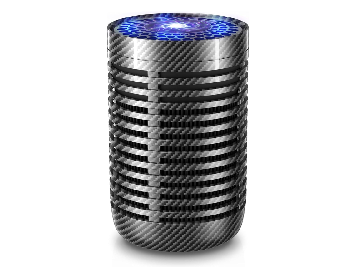 Purificador De Ar Para Carro, Purificador De Ar Para Carro Com Filtro Verdadeiro, Ar Limpo, Elimina Poeira E Odores (preto)