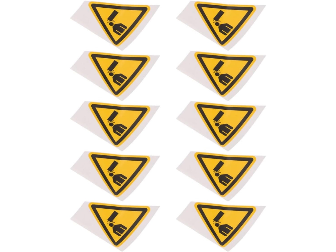Adesivos Triangulares De Pvc Para Mostrador De Relógio, Pacote Com 10 Unidades.