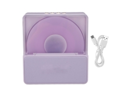 Tocador vinil retro com Bluetooth luz noturna EOOCOO
