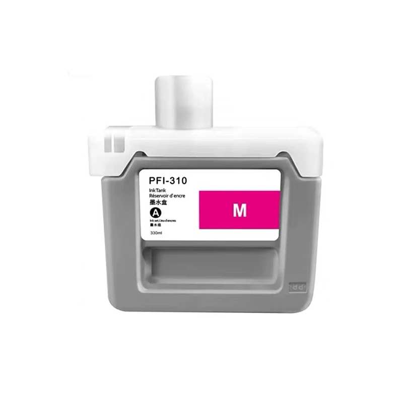 1 Cartucho de Tinta Compatível com a Cor Magenta Pfi 310 para Impressoras Canon Tx2000, Tx3000, Tx4000, Tx5300 e Tx5400. MDUG