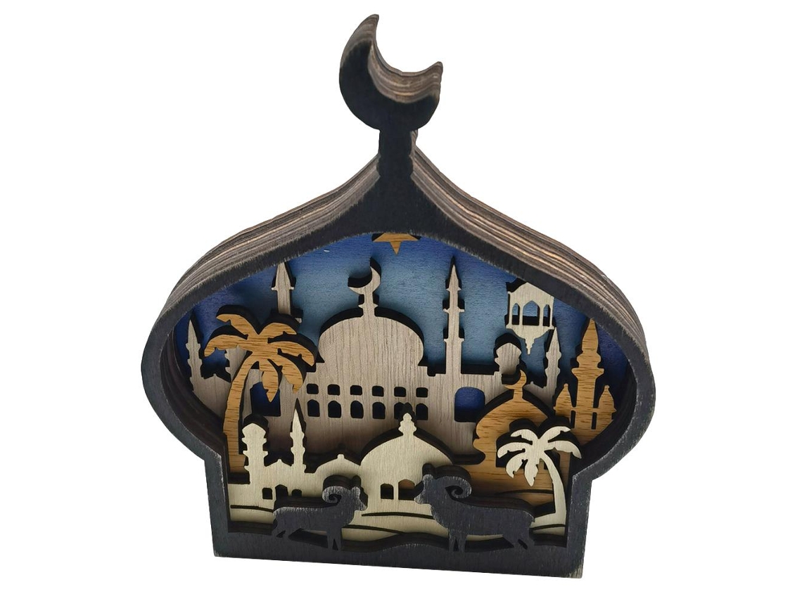 Decoração de Ramadan com Ornamentos de Eid CHABERLU