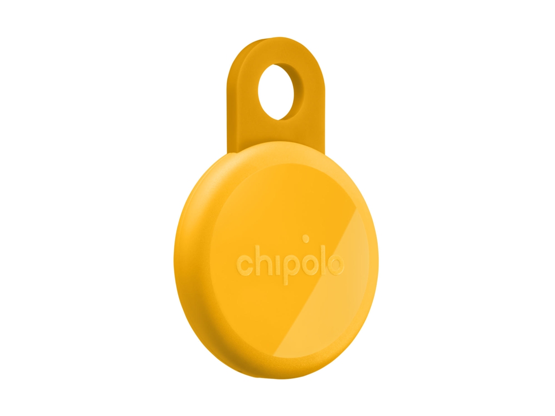 Localizador CHIPOLO Loop com Sinal Sonoro (Compatível com Apple FindMy e Google Find My - Amarelo)