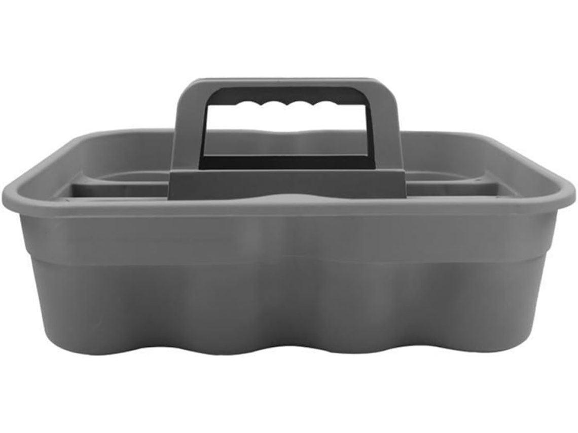 Caixa organizadora portátil de plástico Topbathy com vários compartimentos