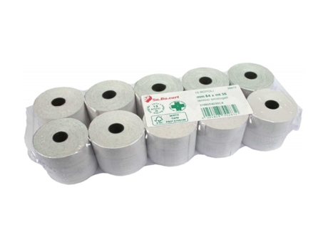Papel Térmico Sa.Ba.Cart 3166057060Cx 60 M SABACART