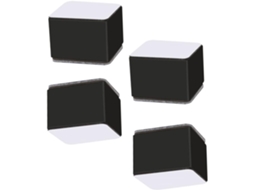 Nuobesty Conjunto De 4 Pés Elevatórios Para Mesa, Sofá E Móveis Em Aço Carbono