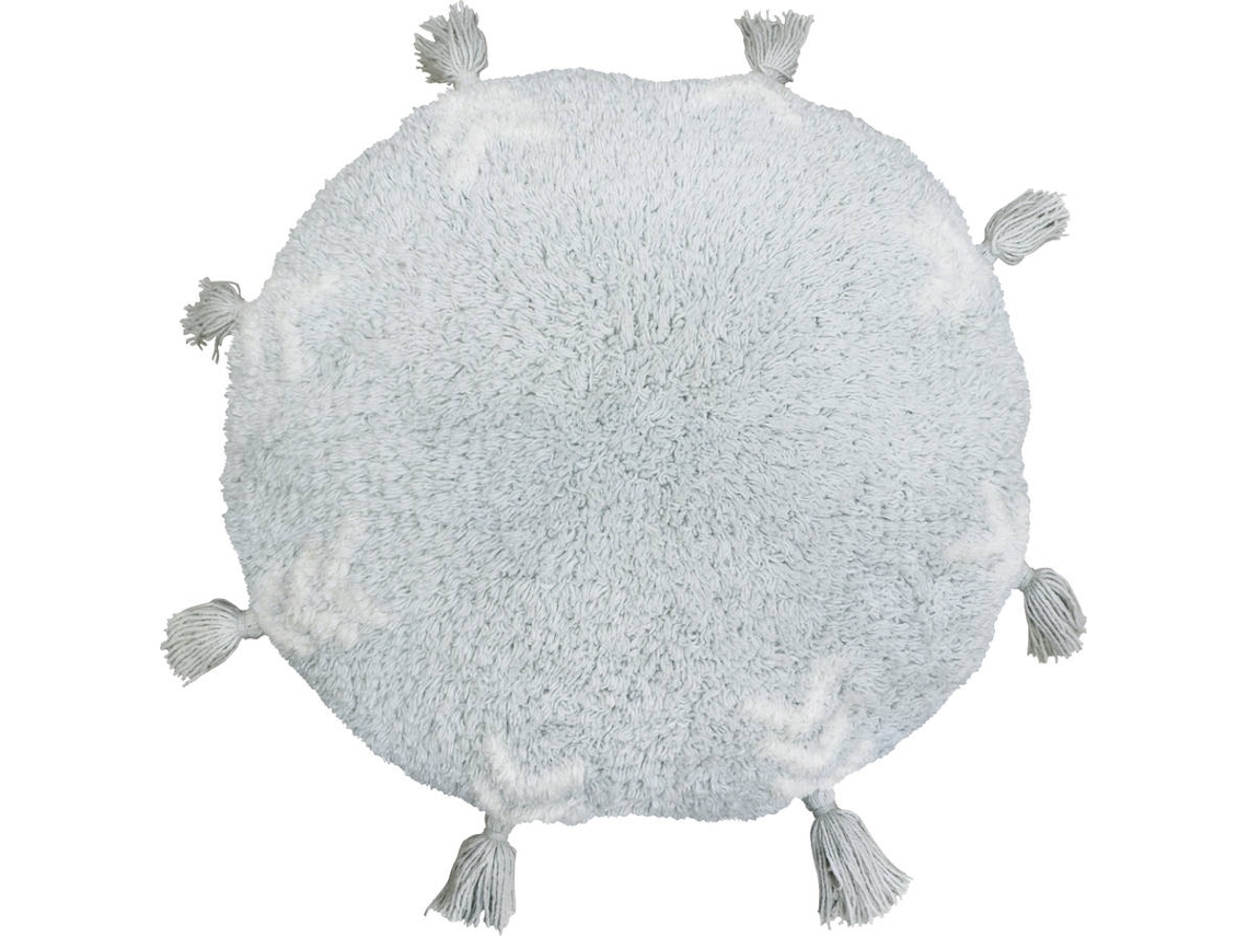 Almofada Infantil HAPPY DECOR KIDS Tan Tan (Azul - Algodão, Poliestireno - ø35 cm)