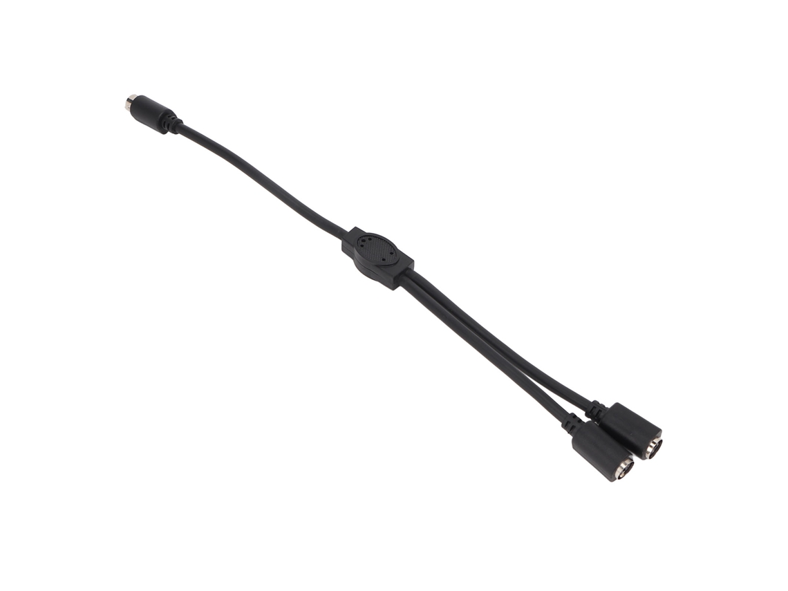 Aetheria cabo Divisor Mini Din 6 Pinos Macho para 2 Fêmeas com Duplo Escudo 0.3m/1.0ft
