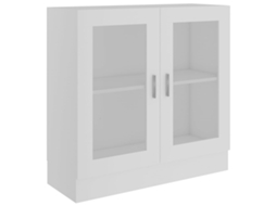 Vitrine Exclusiva Maison em Madeira Branca Derivada 82,5x30,5x80 cm