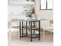 Vidaxl Mesa De Jantar 122 X 80 X 76,5 Cm Derivados De Madeira
