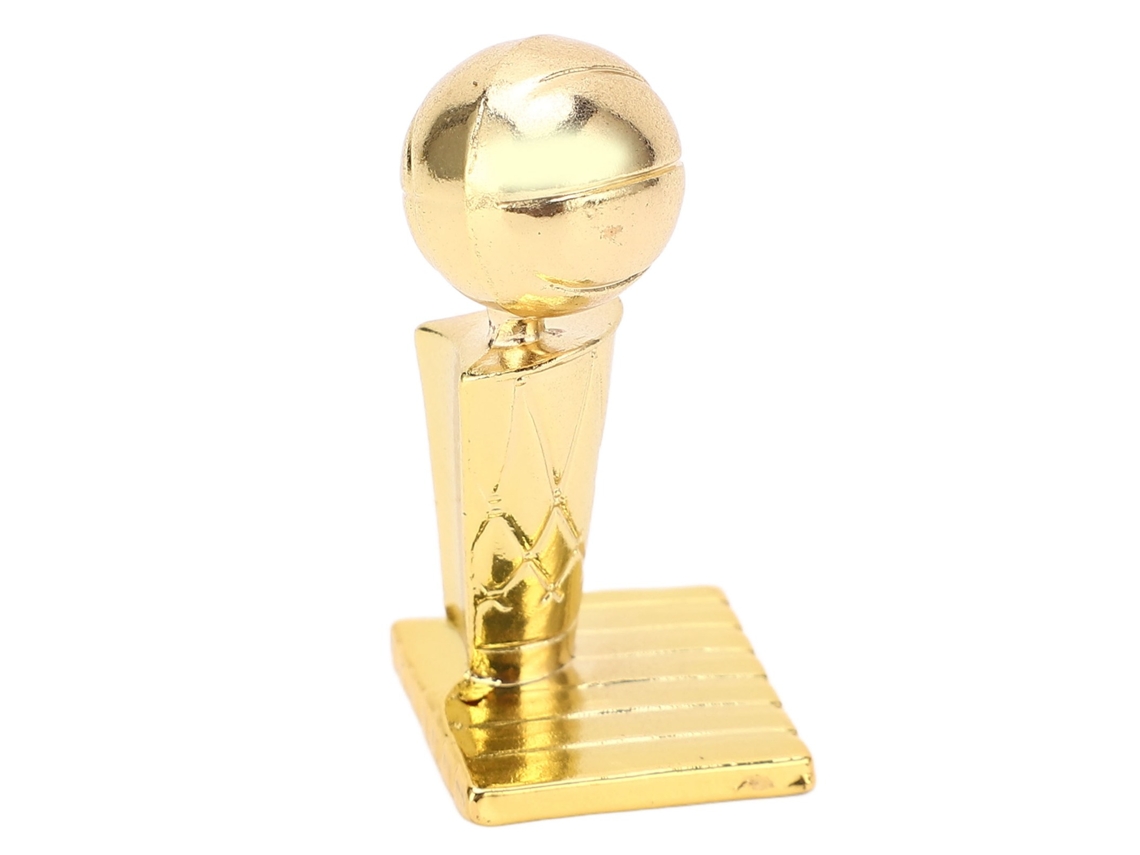 Rebe-trofeo De Campeonato De Baloncesto Ornamento Metálico Decorativo Comemorativo Para Fanáticos