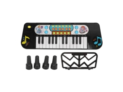 Mali teclado Piano Infantil 37 Teclas Portátil Multifuncional Instrumento Musical Brinquedo