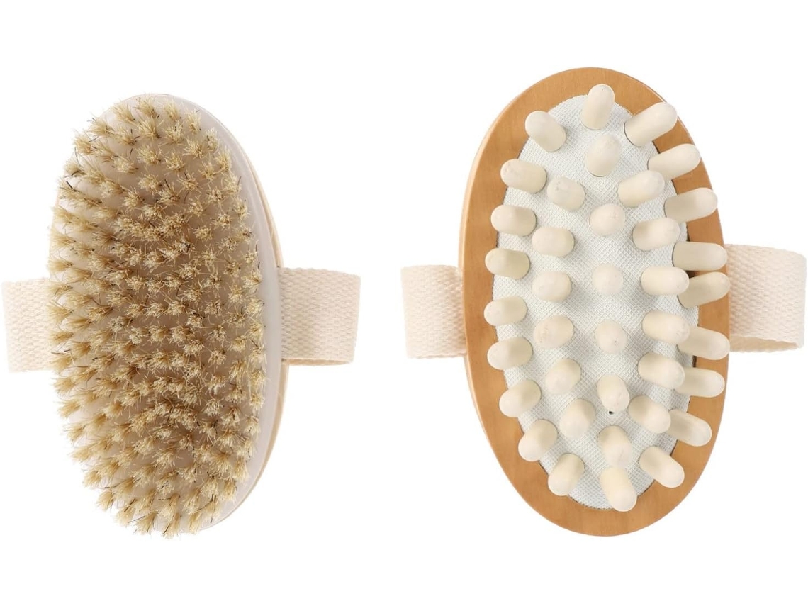 Lurelia Kit De 2 Escovas De Massagem Corporal De Cuidado Corporal, Massagem Suave