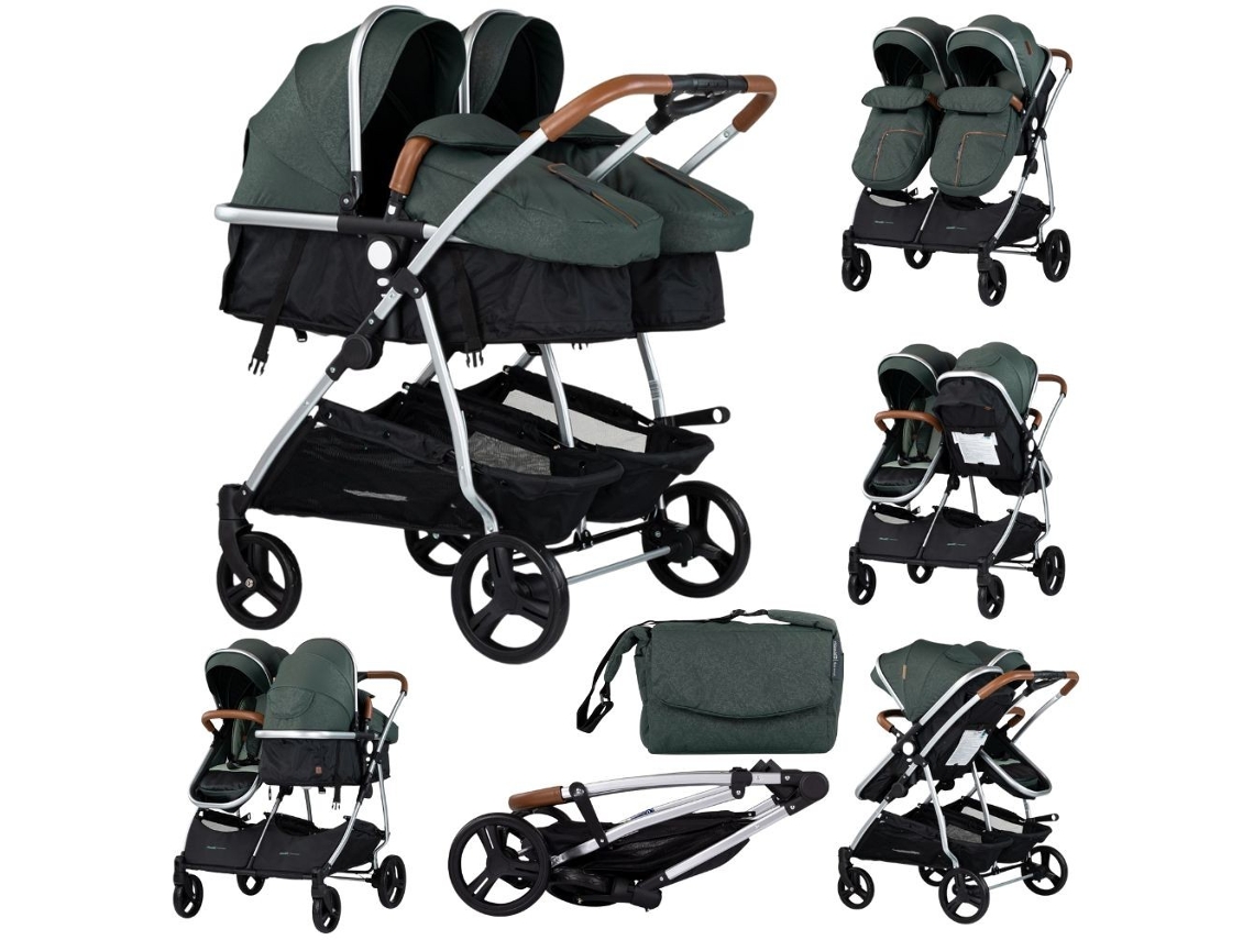Carrinho Gêmeo Chipolino Basil Duo Smart