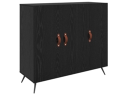 Buffet Carvalho Preto 89,5x34x80 cm Madeira Processada MAISON EXCLUSIVE