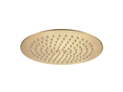 Chuva Redonda Rea Js-p014bg 25cm Ouro Escovado