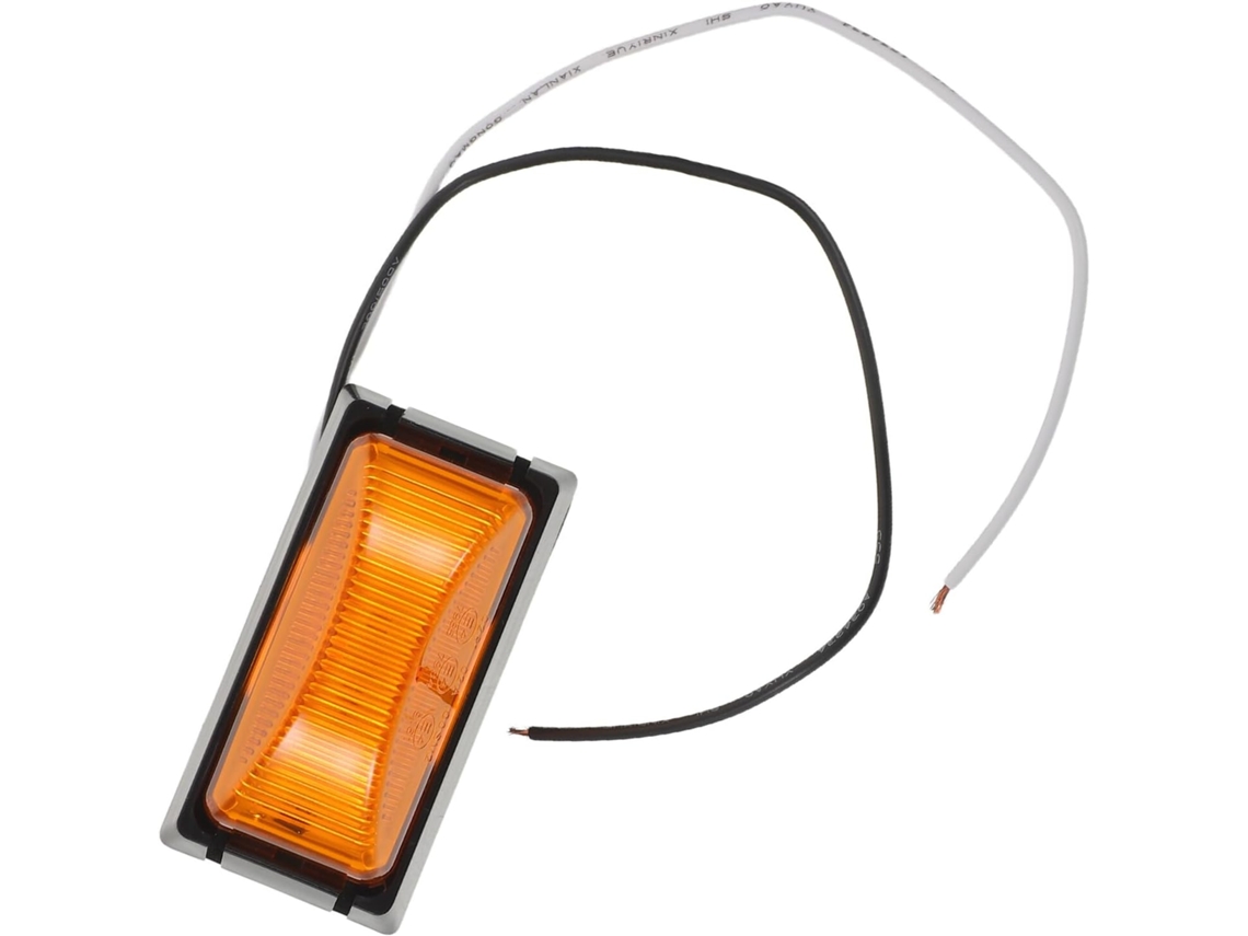 Luz De Sinalização Lateral Amarela E4 Para Reboques E Autocaravanas - Ampla Gama